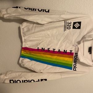 Really cute Polaroid jacket title neck super cute a cropped top jacket